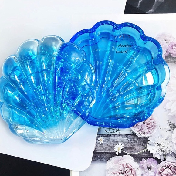 NEW 2pc SEASHELL SILICONE MOLDS SET W 2 BONUS GIFT PACKS RESIN DIY SHELL CRAFT - Picture 10 of 13